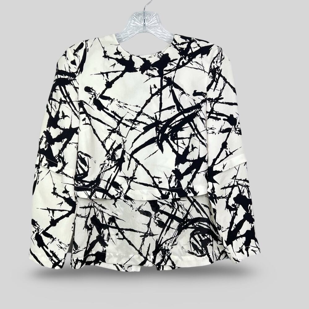 A.L.C. Abstract Layered Blouse - image 1